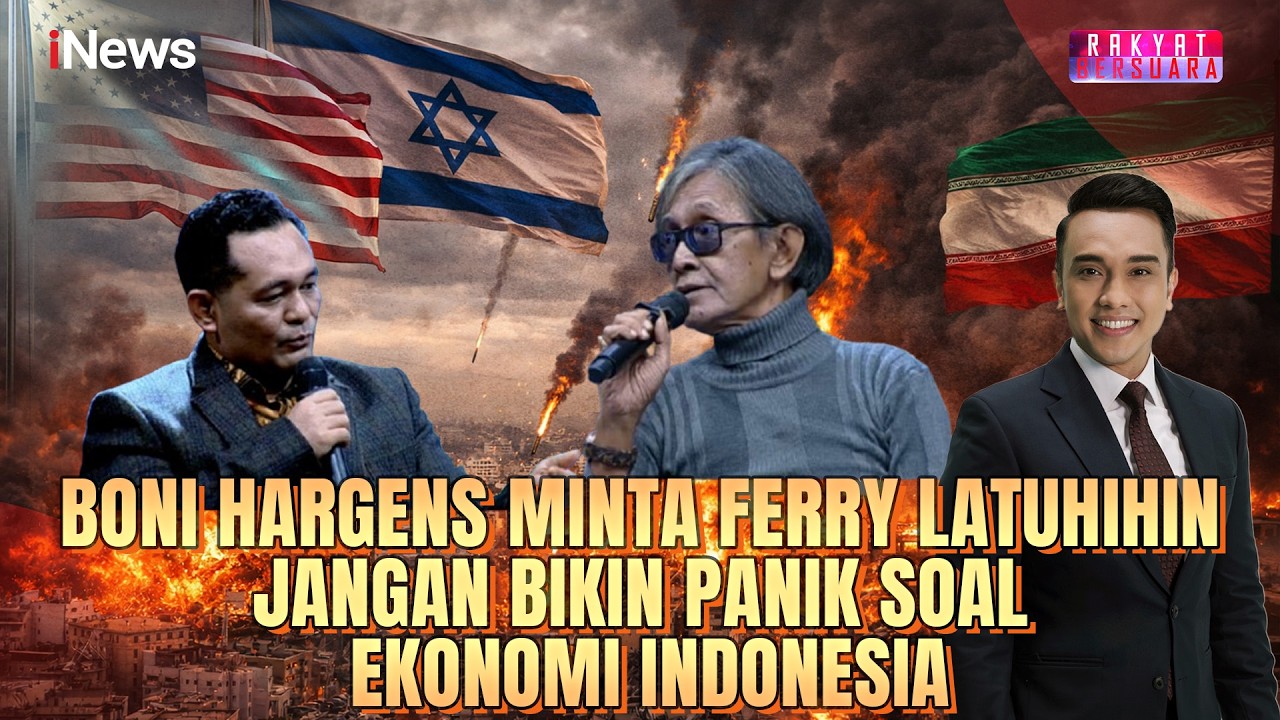 Boni Hargens Minta Ferry Latuhihin Jangan Bikin Panik Soal Ancaman Resesi Ekonomi Indonesia