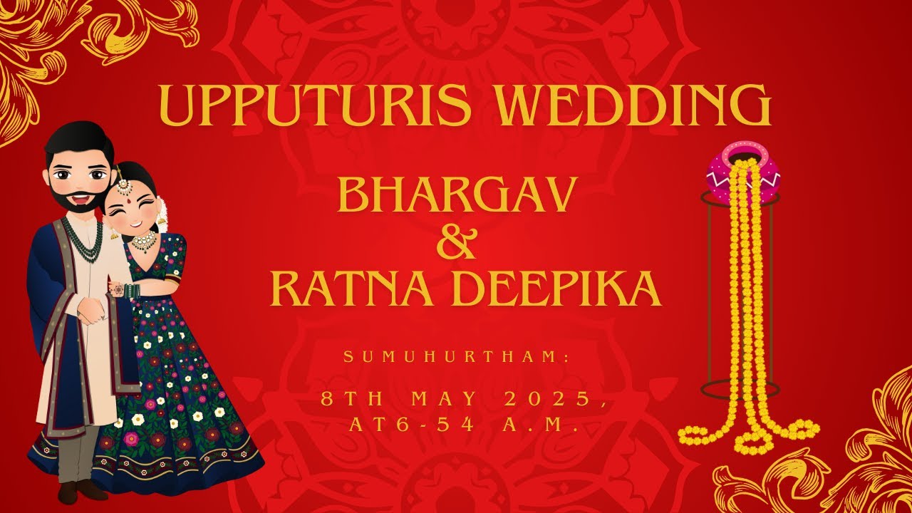 Upputuris Wedding | Bhargav & Ratna Deepika