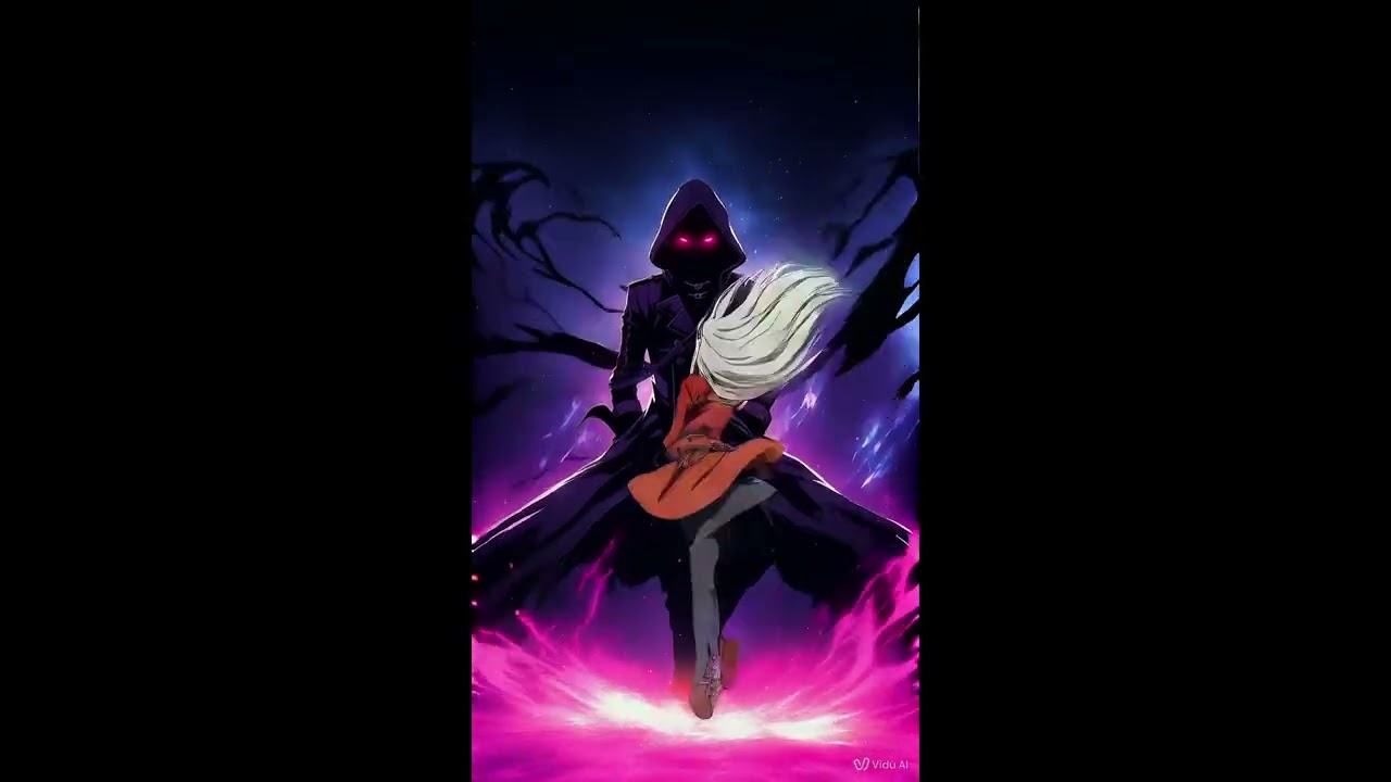 Shadow lord against the light female hero
