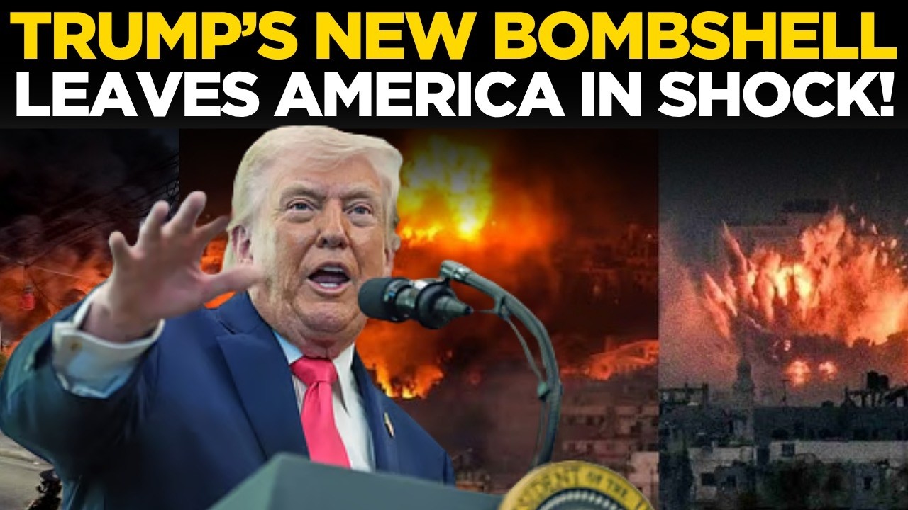 US News LIVE: Trump&rsquo;s Explosive Iran Move Stuns Nation | Trump Emergency Speech | World News LIVE