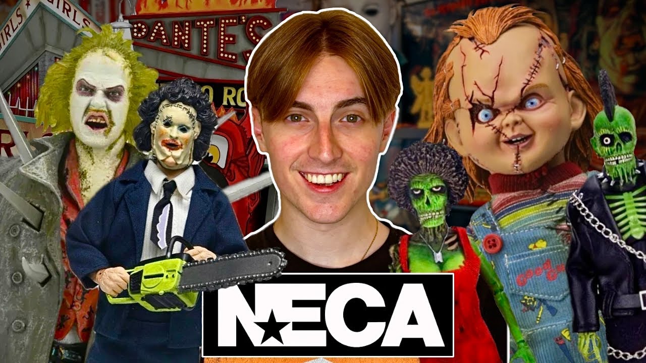 Upcoming NECA HORROR FIGURES for 2025! (Chucky, Beetlejuice, Leatherface & MORE!)