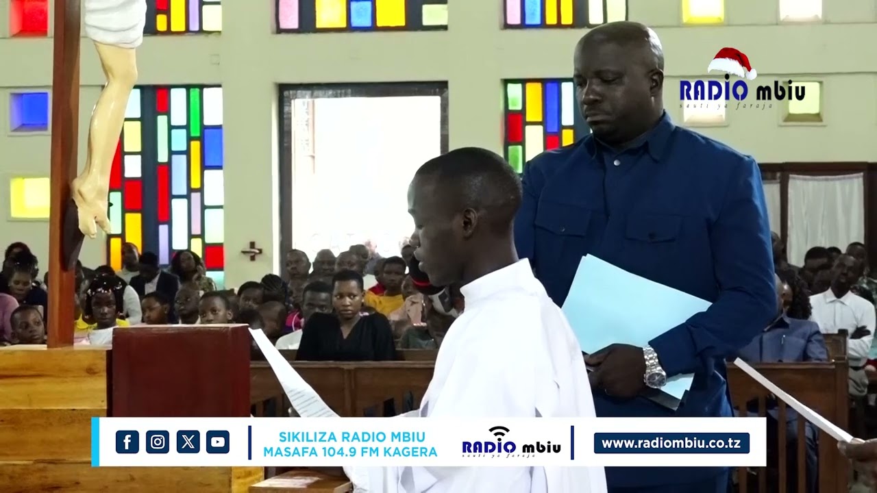 Mafrater wa Jimbo la Bukoba waweka kiapo cha Useja mbele ya Askofu Mwijage, kabla ya Ushemasi.