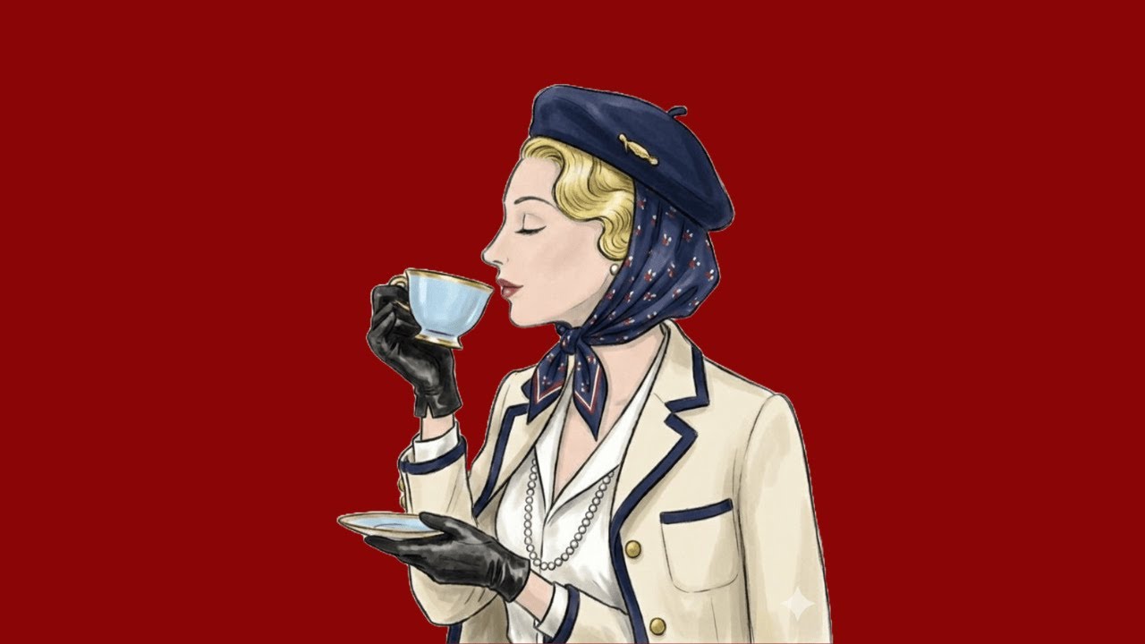 Утренний парижский кафе-джаз ☕ Нежная музыка 1940-х годов для спокойного сосредоточения и кофе