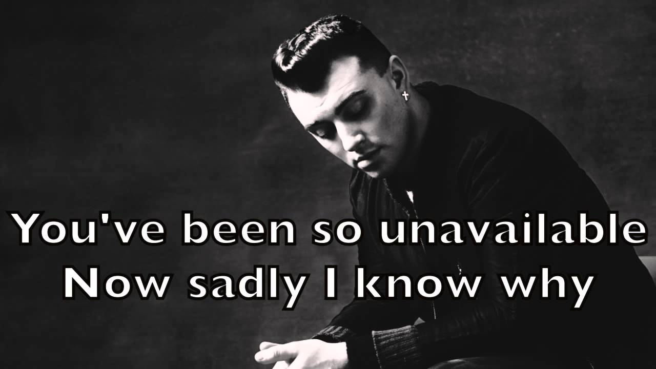 Sam Smith - I'm Not the Only One Karaoke Acoustic Instrumental Cover Backing Track + Lyrics