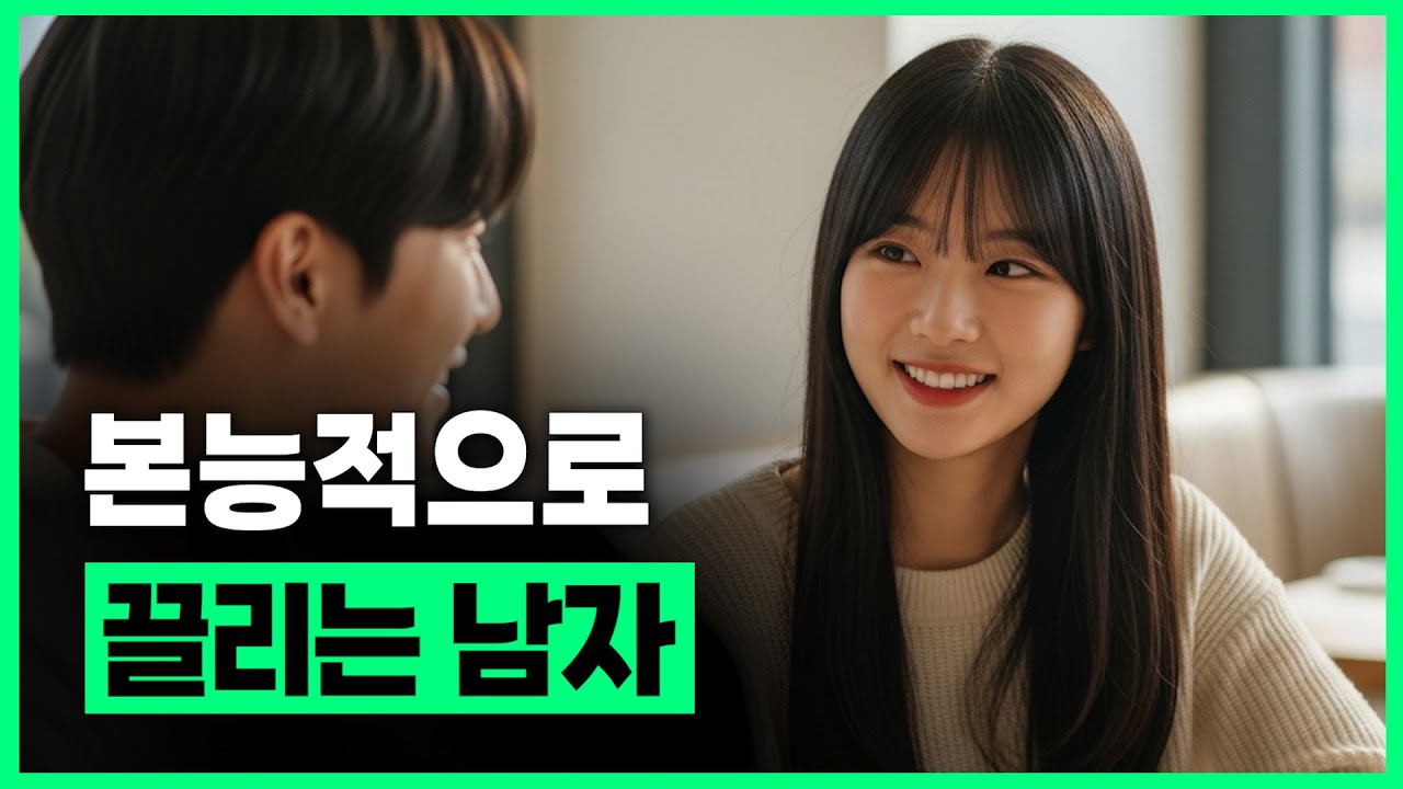 여자가 본능적으로 끌리는 남자 (가장 중요한 본질)