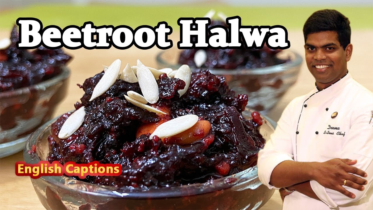 How to Make Beetroot Halwa | Easy & Homemade Sweet Recipe in Tamil | CDK #218 | Chef Deena's Kitchen