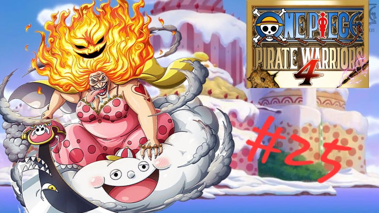 Zweiter Fluchtversuch von Whole Cake Island–diesmal mit Ruffy!(One Piece Pirate Warriors 4 Part 25)
