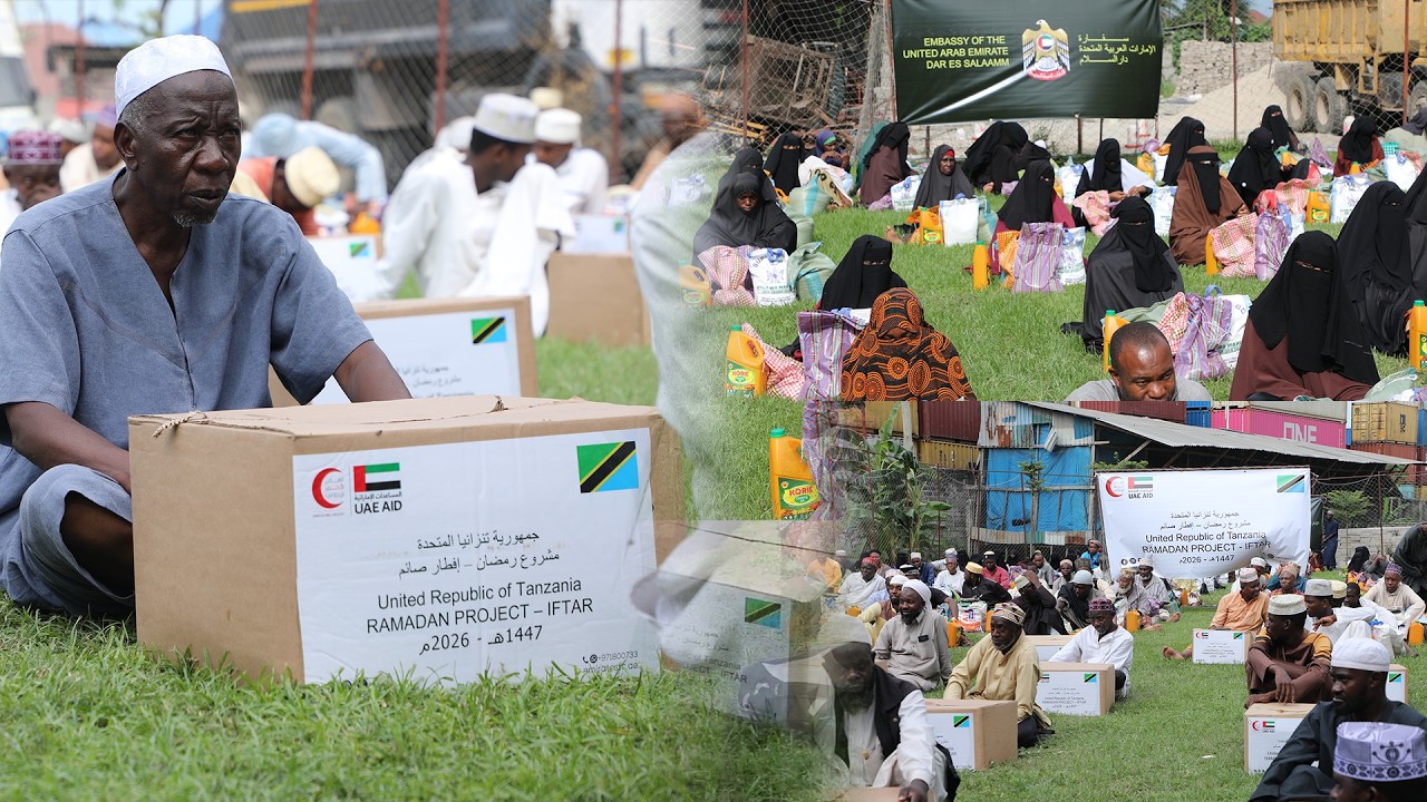 UAE EMBASSY IFTAAR Project with Khidmatul Ummah in Tanzania
