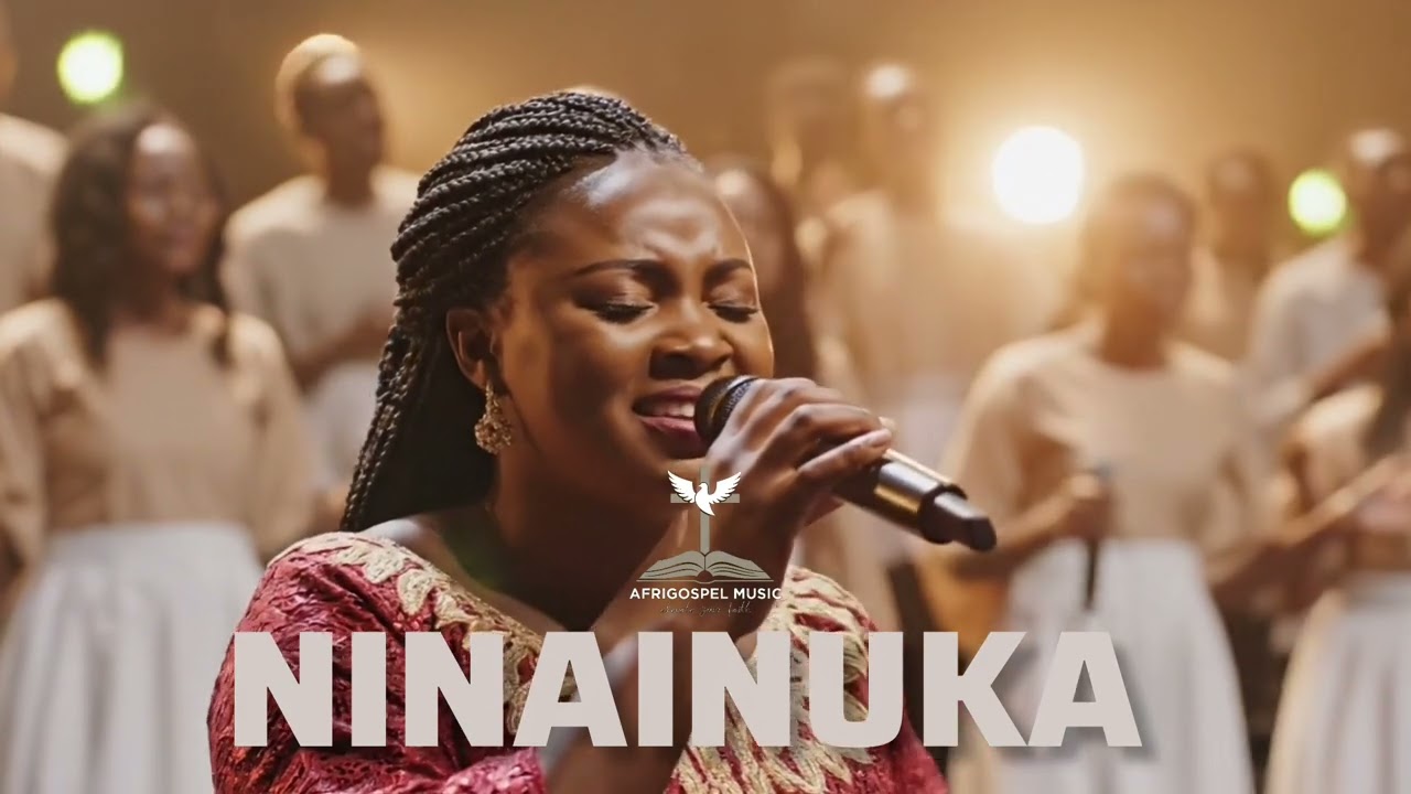 NINAINUKA by Afrigospel music | worship song | praise song (official music visuals)