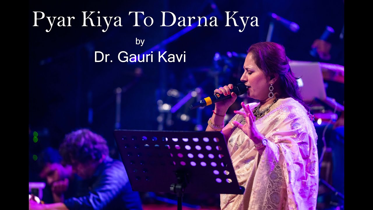 Pyar Kiya To Darna Kya | Gauri Kavi Ek Hi Awaz Concert |  #immortalsongs #2022  #Tribute #Lata