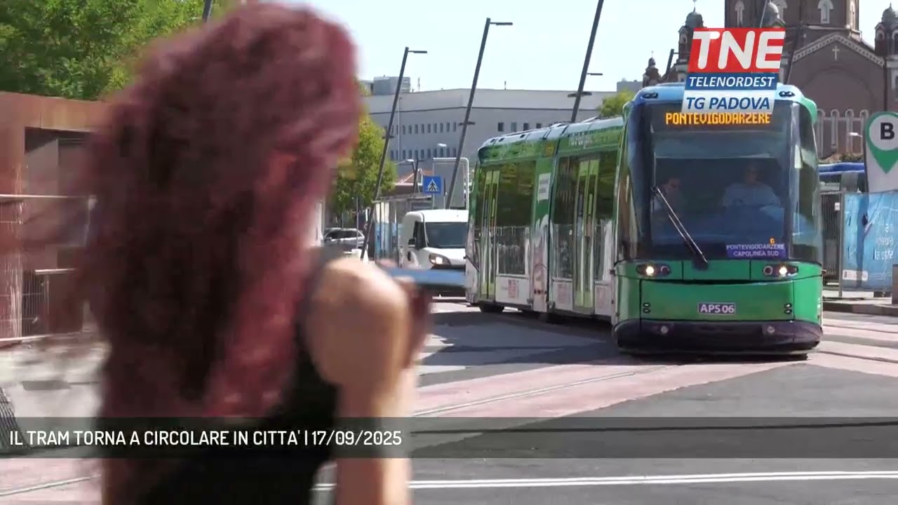 IL TRAM TORNA A CIRCOLARE IN CITTA' | 17/09/2025