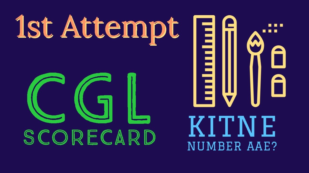 CGL 2023 SCORECARD !!