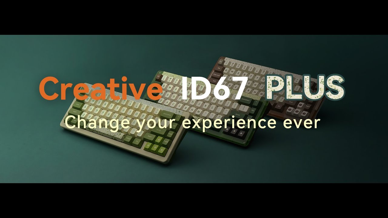 IDOBAO ID67 PLUS --- First three mode on QMK/VIA !!!