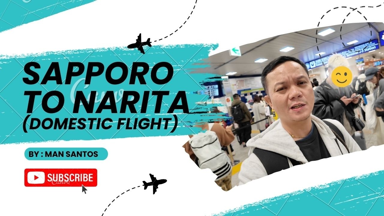 How to Travel from Sapporo to Tokyo (Domestic Flight Guide) 🇯🇵