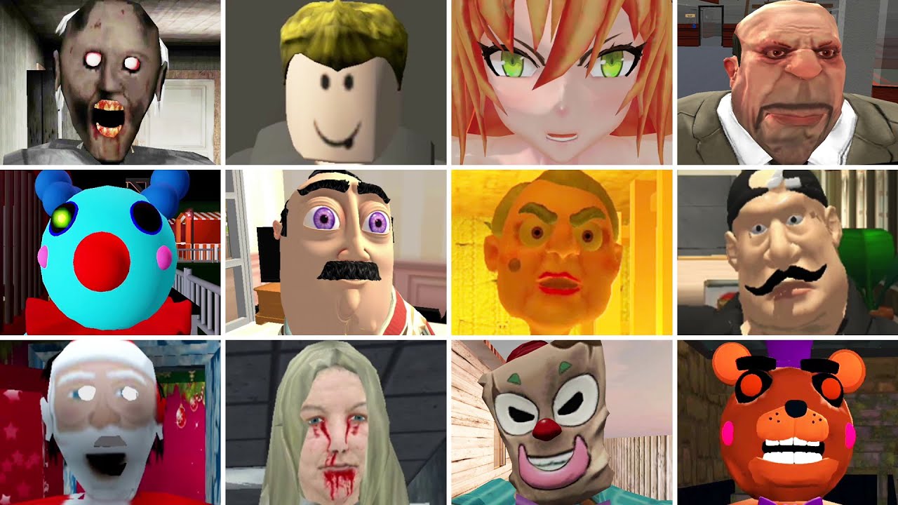 They Caught Me #41 Freaky Clown,Angry Neighbor House,Piggy 2 Store,Scary Wife 3D,Freegy Pizza,Poppy