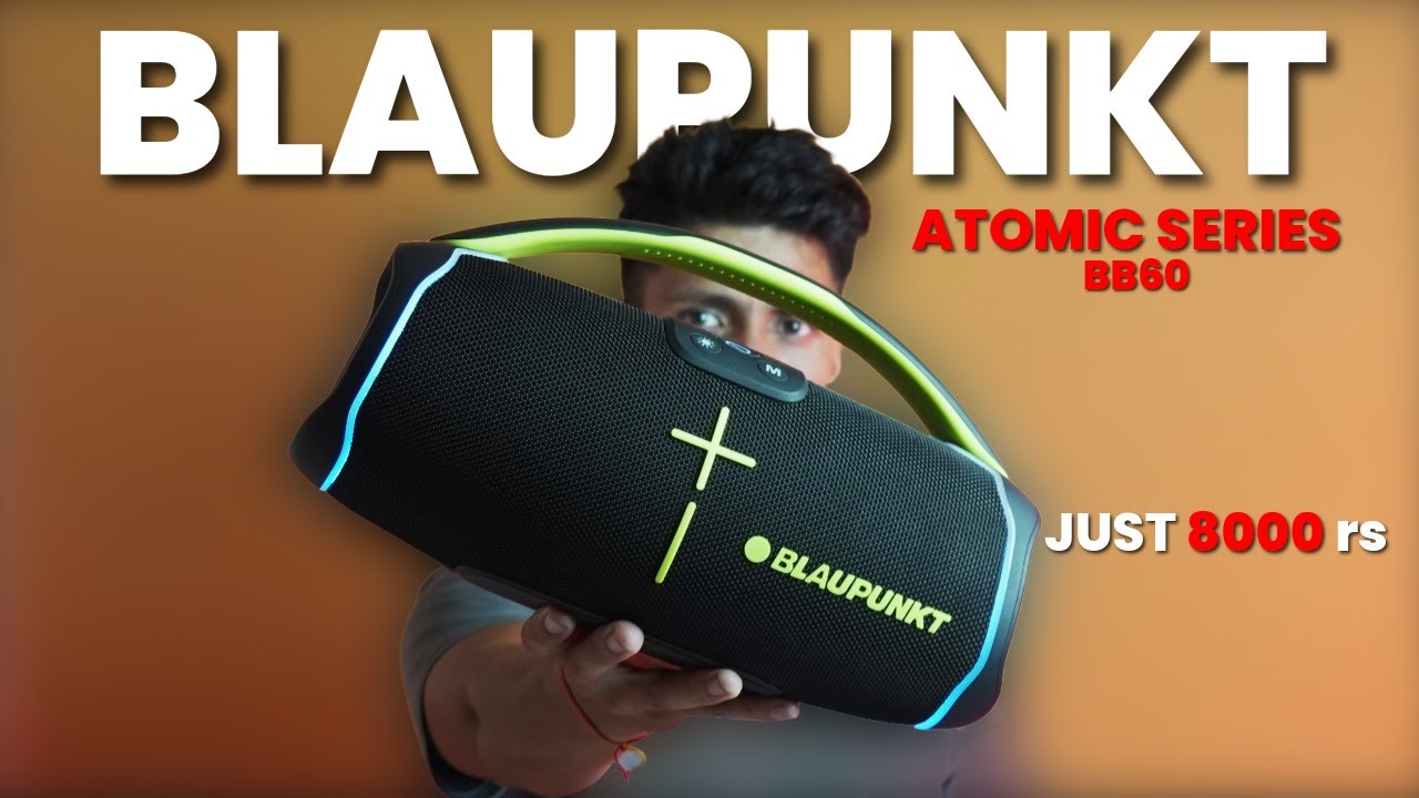 Blaupunkt Atomik BB60 60W Boombox with Karaoke | UNBOXING & REVIEW | In HINDI !