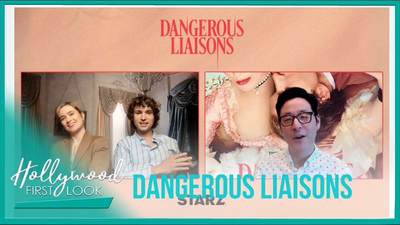 DANGEROUS LIAISONS (2022) | Nicholas Denton and Alice Englert on their new series