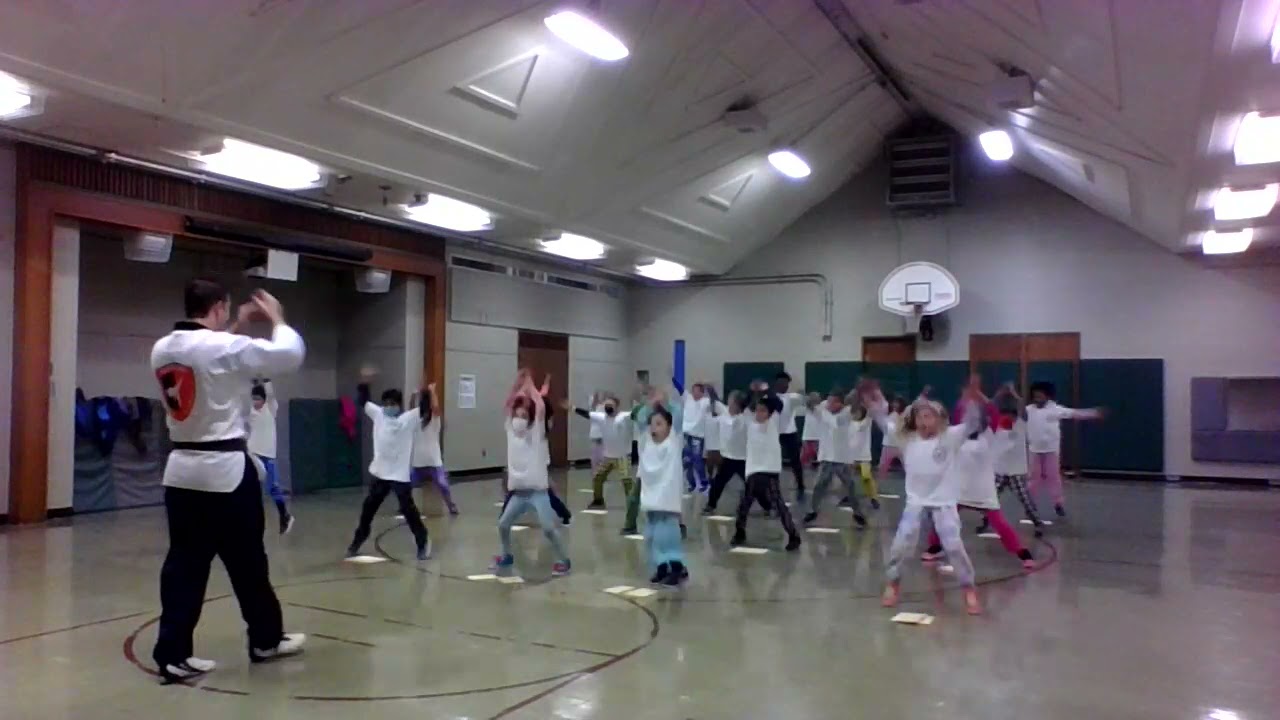 Whitney Elementary - Mrs  Bova/Mr  Lett TKD Graduation
