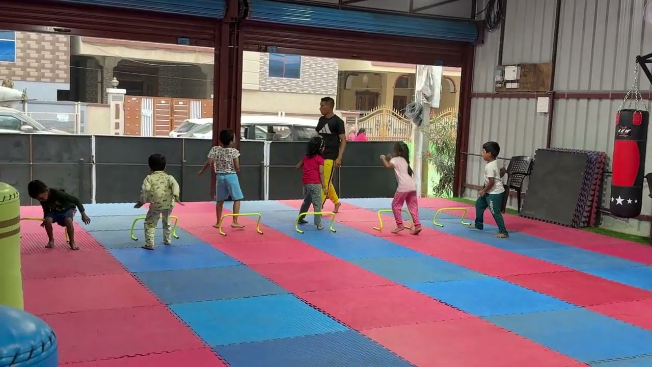 DSV_Teja in workout mode