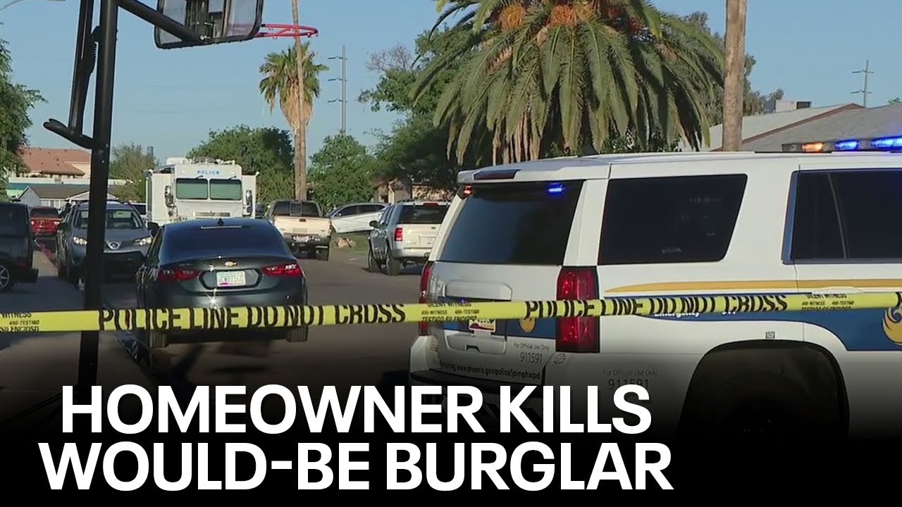 Woman shoots, kills would-be burglar in north Phoenix, police say
