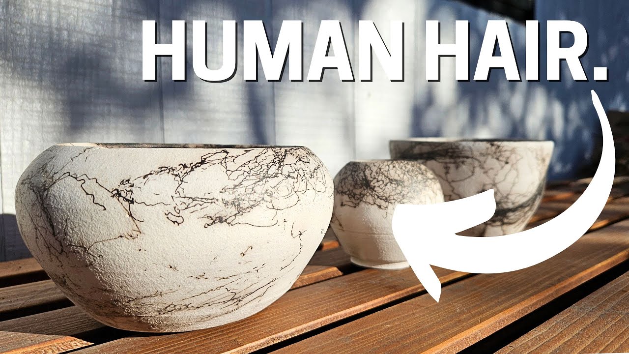 Does Human Hair Work on Raku Pottery?