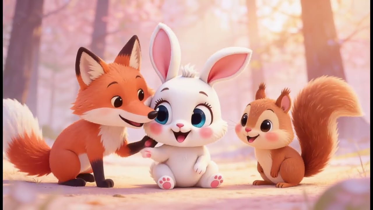 Zeko i prijatelji 🐰🐻🦊🌳 – tople dječje priče o prijateljstvu, zajedništvu i učenju kroz igru.