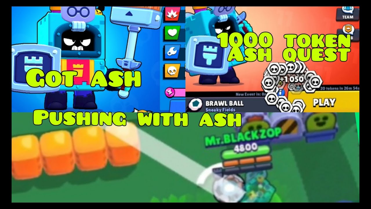 Doing ash 1000 token quest I just got him!!! and trophy push 100
