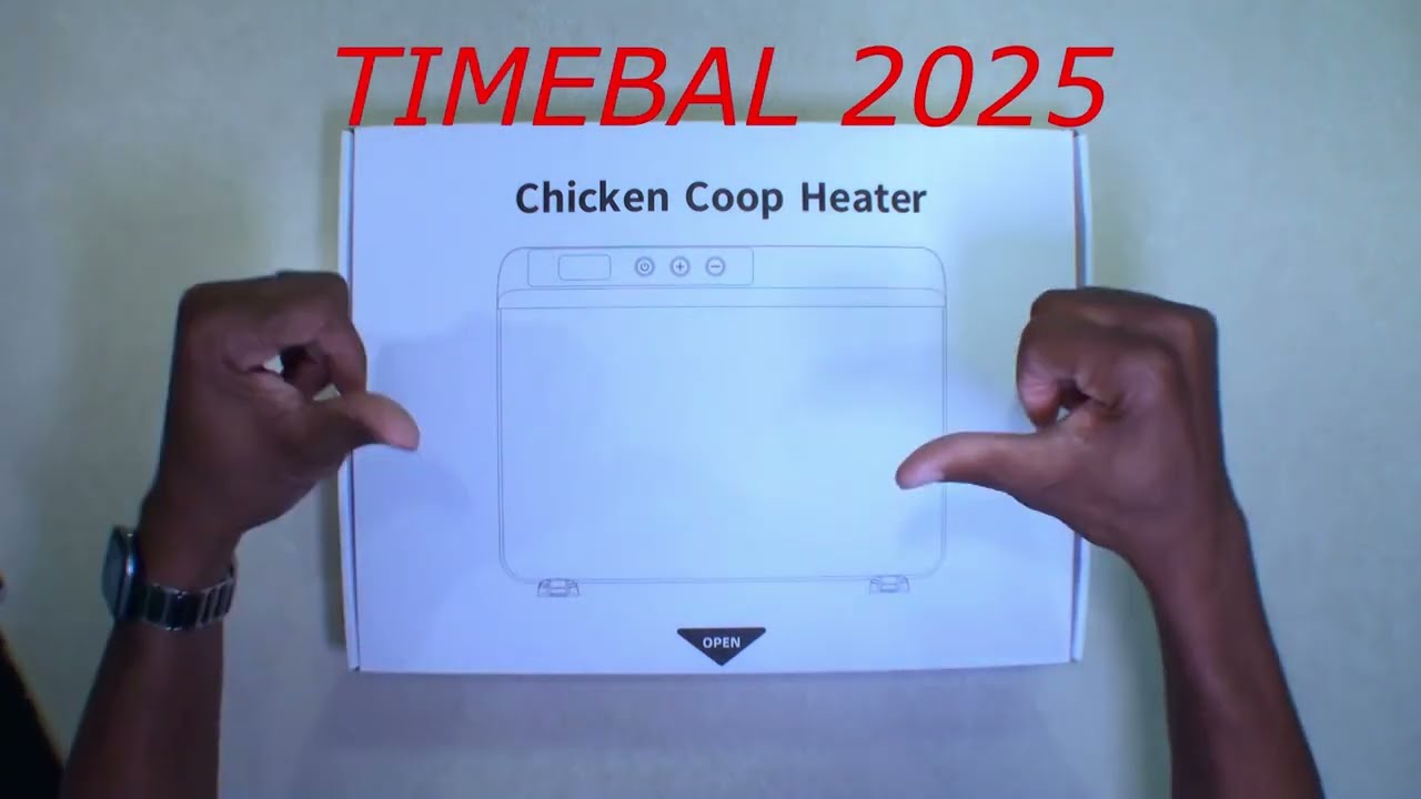 Обзор обогревателя для курятника TIMEBAL 2025!