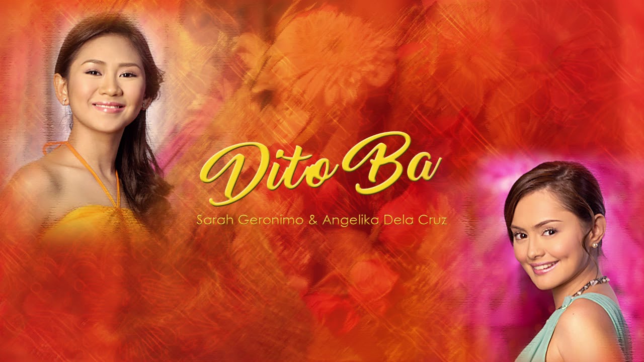Sarah Geronimo & Angelika Dela Cruz - Dito Ba (Audio)🎵 | Bituing Walang Ningning OST