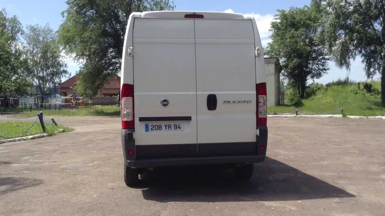 Обзор автомобиля  Fiat Ducato 2.3JTD 120multijet  2007года