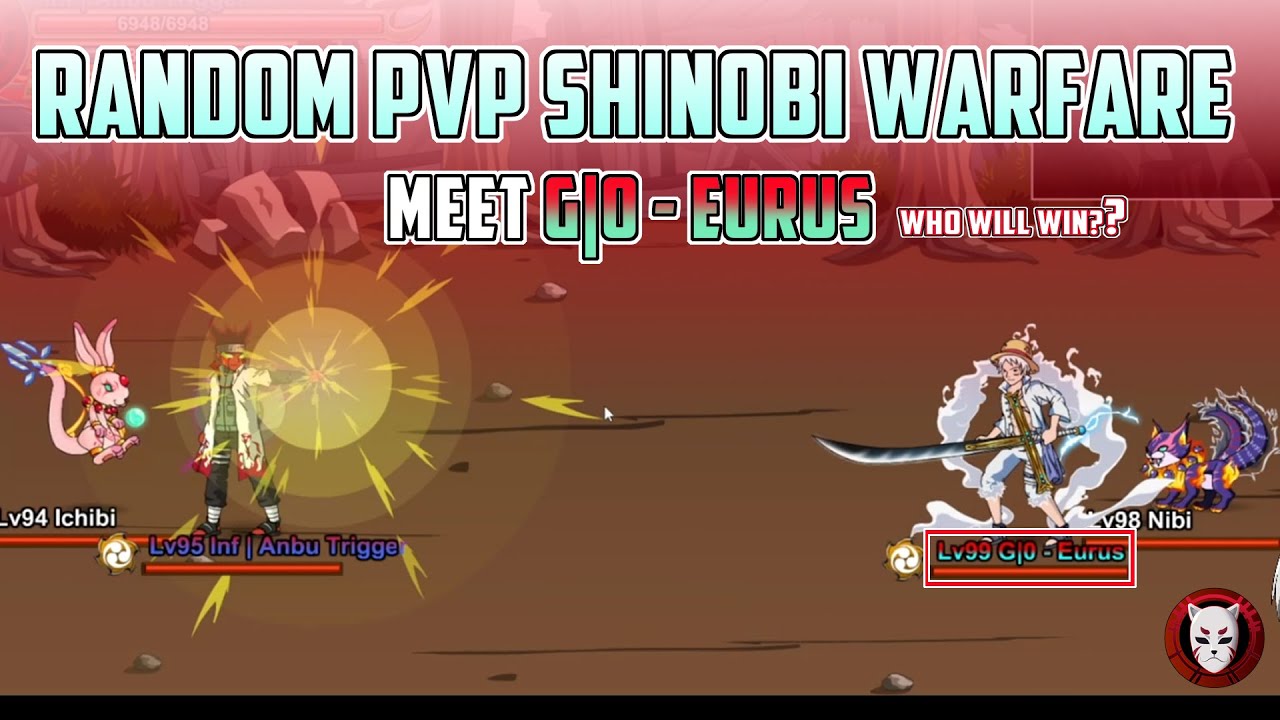 RANDOM PVP SHINOBI WARFARE - GLINT EARTH BUILD NEW PATCH !! MEET G|0 EURUS .? [GAMEPLAY ONLY]
