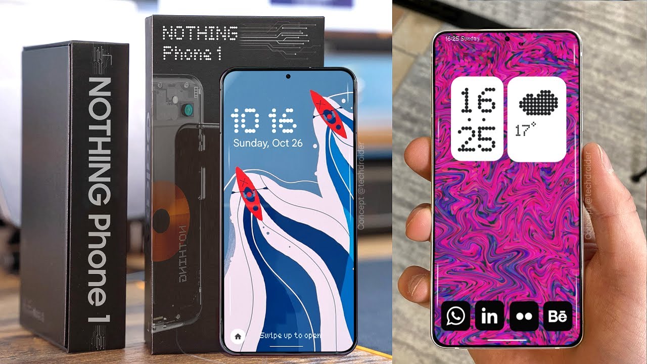 Nothing Phone 1 FIRST LOOK - WOW!!!