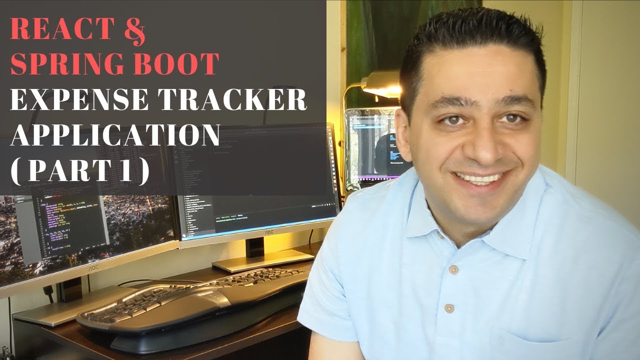 React & Spring Boot Expense Tracker Application (Part 1)