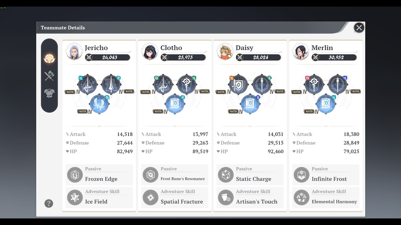 7dso seven deadly sins origin raid team/build (merlin,daisy,clotho,jericho)