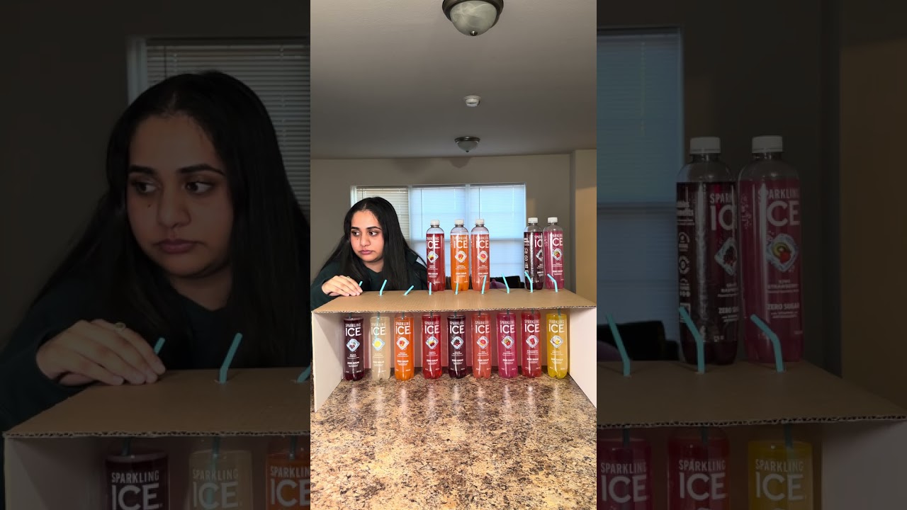 Trying to guess Sparkling ICE Flavors!