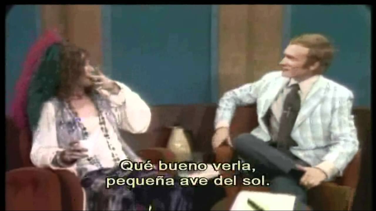 Janis live at Dick Cavett Show Parte 4 Subtitulado