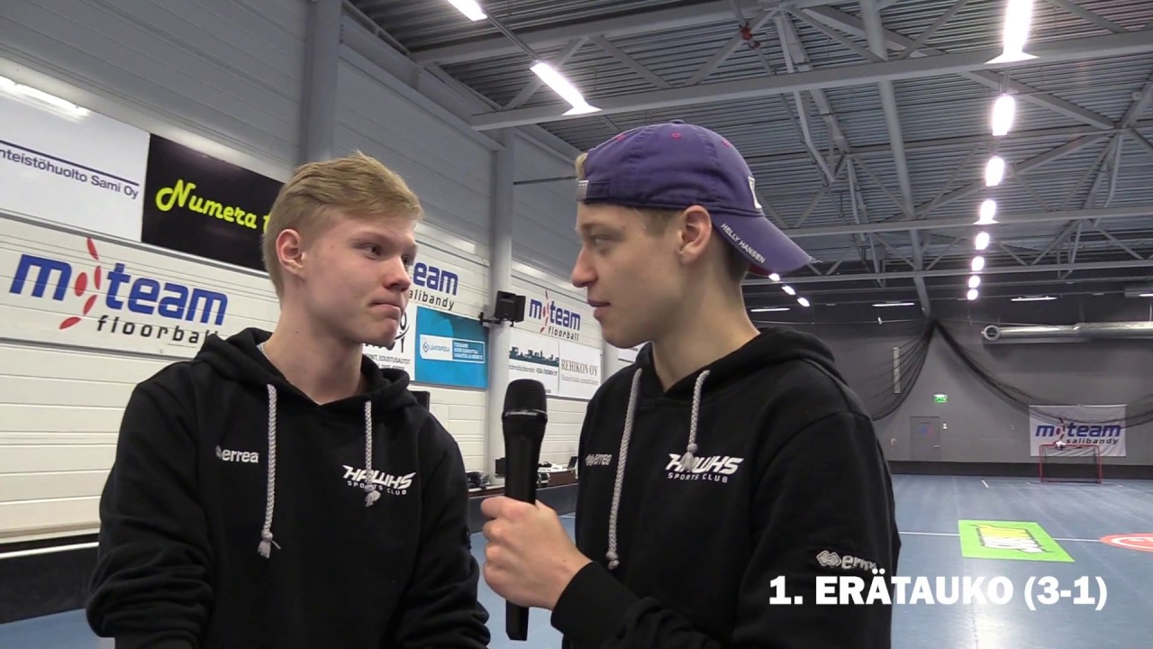 PELAAJAT HAASTATTELEE: SC Hawks - Nibacos B-pojat 1.div 11.3.2018