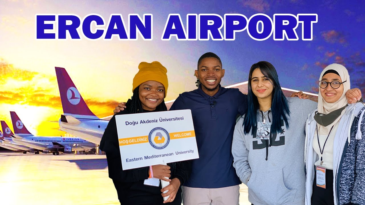 Ercan Airport TOUR//The Only Video you need//Arrivals//Interviews//Transportation//Cafe//Cyprus