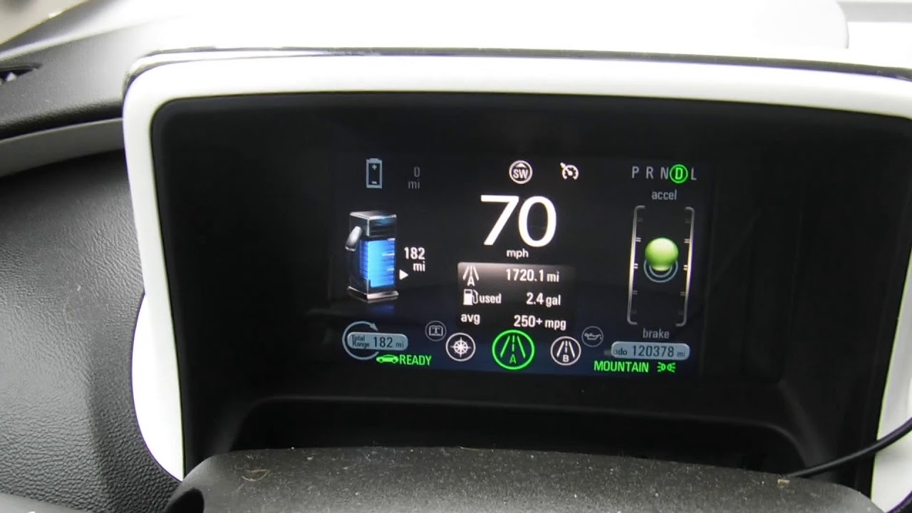 2012 Chevy Volt EV Electric Vehicle - Broken Expirment Leads to Mountain Mode Questions