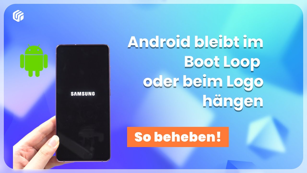 📱Android h&auml;ngt beim Startbildschirm/im Boot Loop? So beheben! |Android reparieren