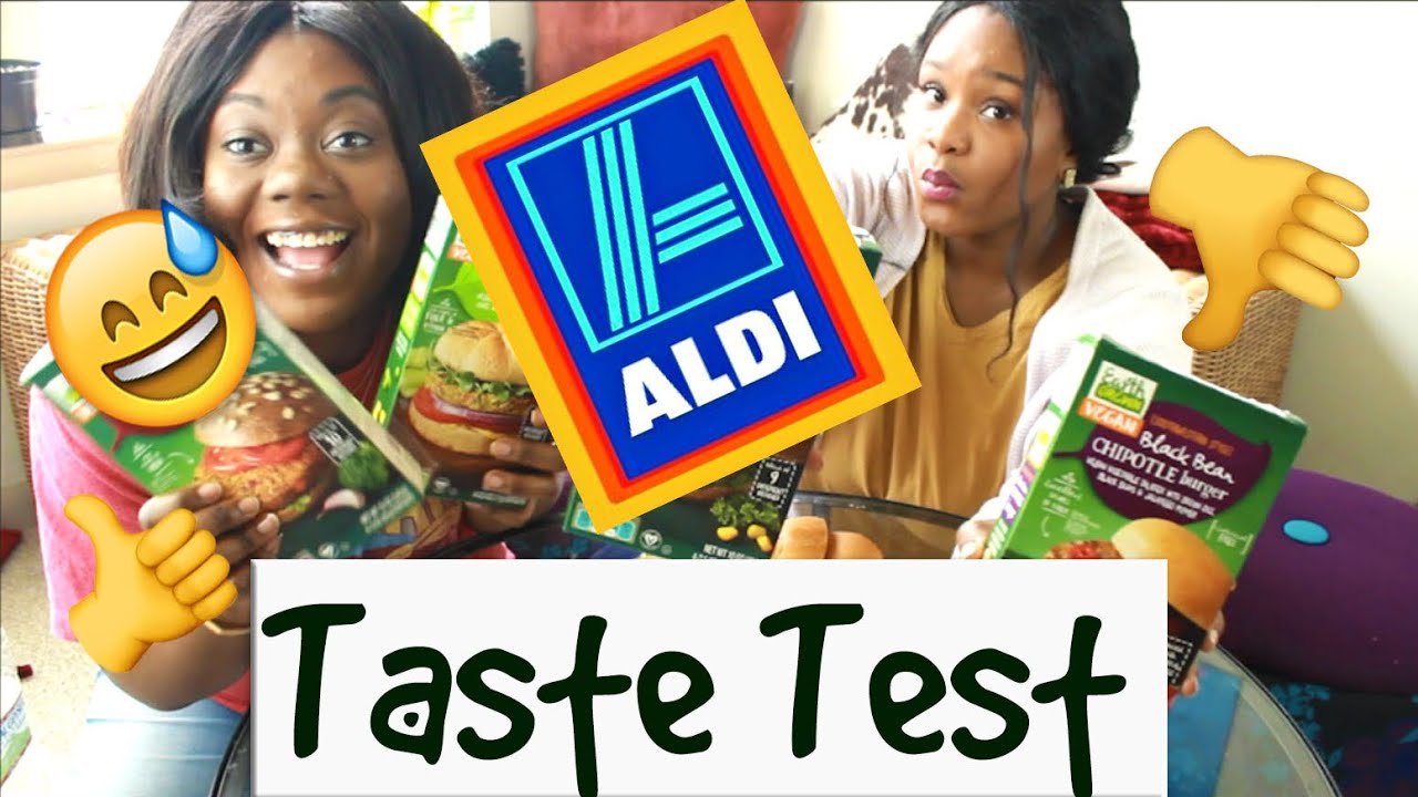 Taste Testing Vegan Burgers From Aldi
