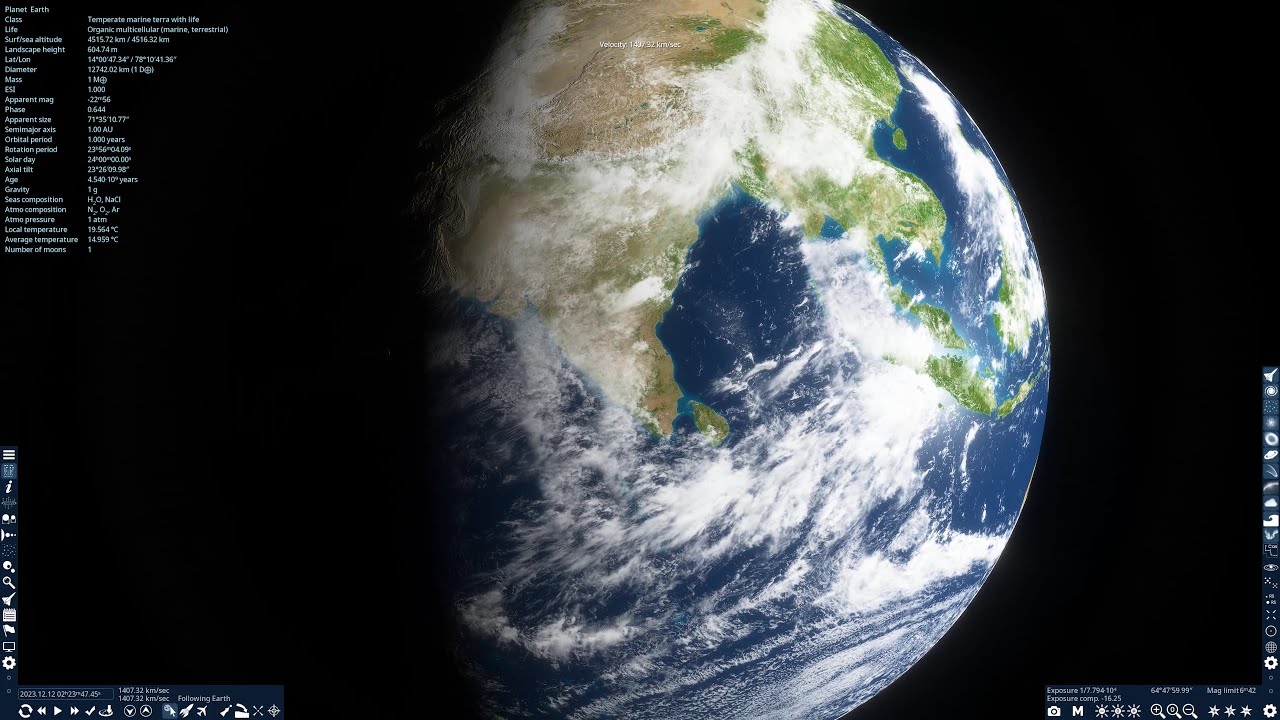 Zooming Out in Space ❤️ Piano (Power Of Awe)