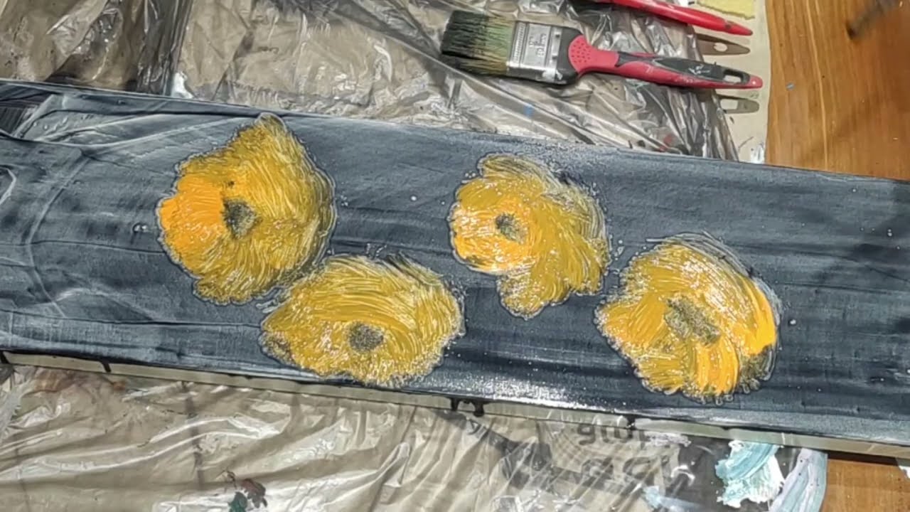 Tutorial per principianti,dipingere delle Rose in modo semplice e veloce,
