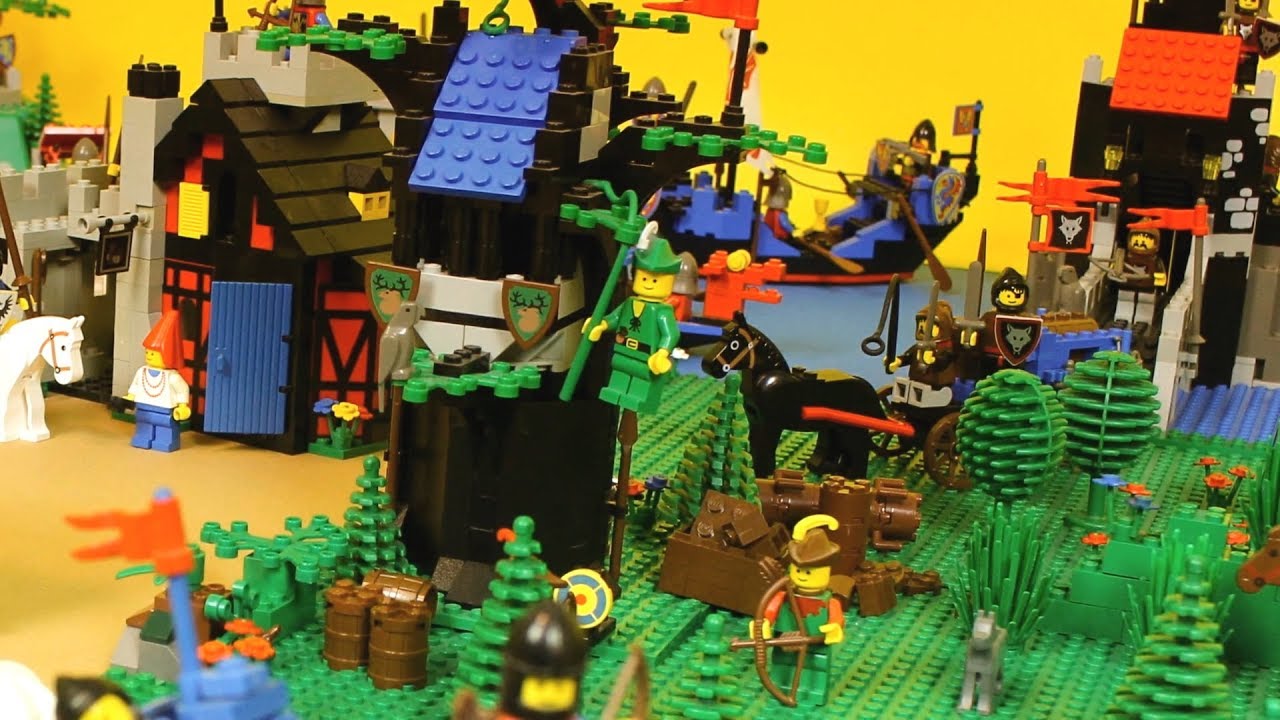 My little Lego Knights World Diorama