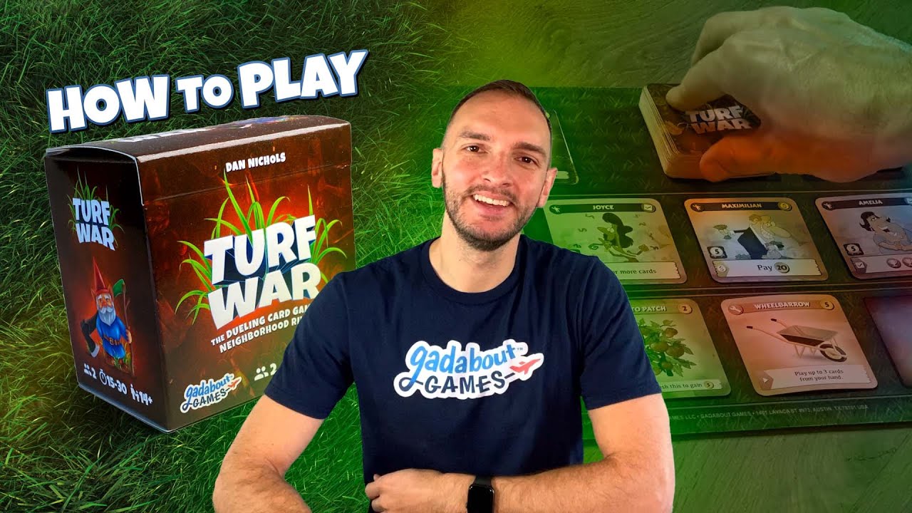 How to play Turf War – Full base game overview and rules for the yard-building card game