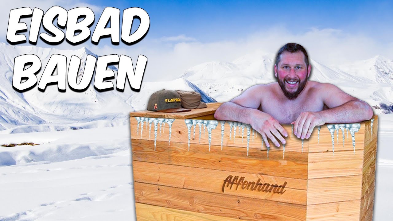 DIY Eisbad für den Garten bauen + Logo lasern mit AEON MIRA 7 S