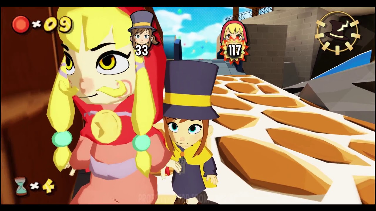 (Betafied Exclusive) A Hat in Time Prototype - Mustache Girl Tag