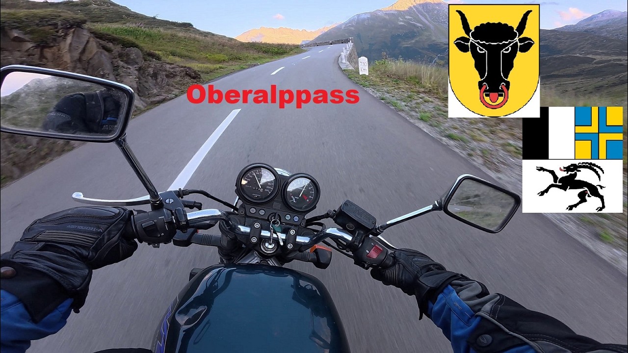 POV Honda NTV 650 - Oberalppass Ride back - Onboard Sound