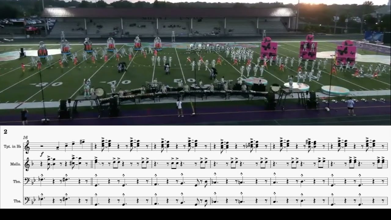 Bluecoats 2023 | Garden of Love - Bump Transcription (Early Season)