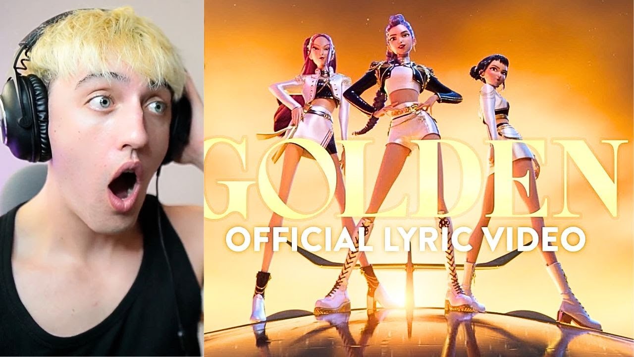 KPOP Demon Hunters “Golden” Official Lyric Video - REACTION